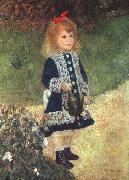 Pierre Renoir Girl and Watering Can oil painting picture wholesale